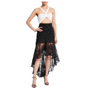 One33 Social NWT Mick Colorblock Eyelet Embroidered Dress Size 10
